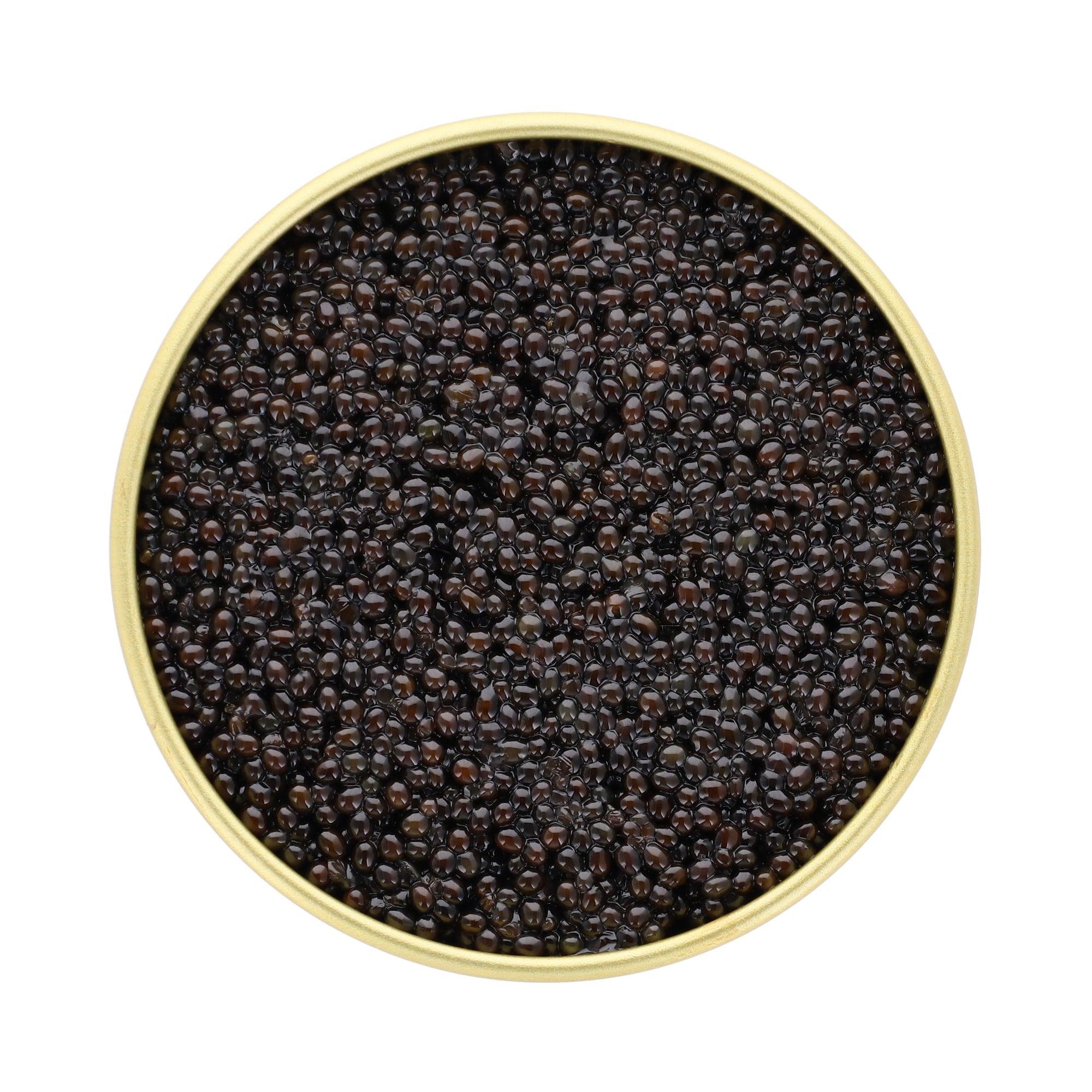 Pearl Roe Black Pearl Caviar Bowfin Roe, Amia Calva - Petrovich Caviar