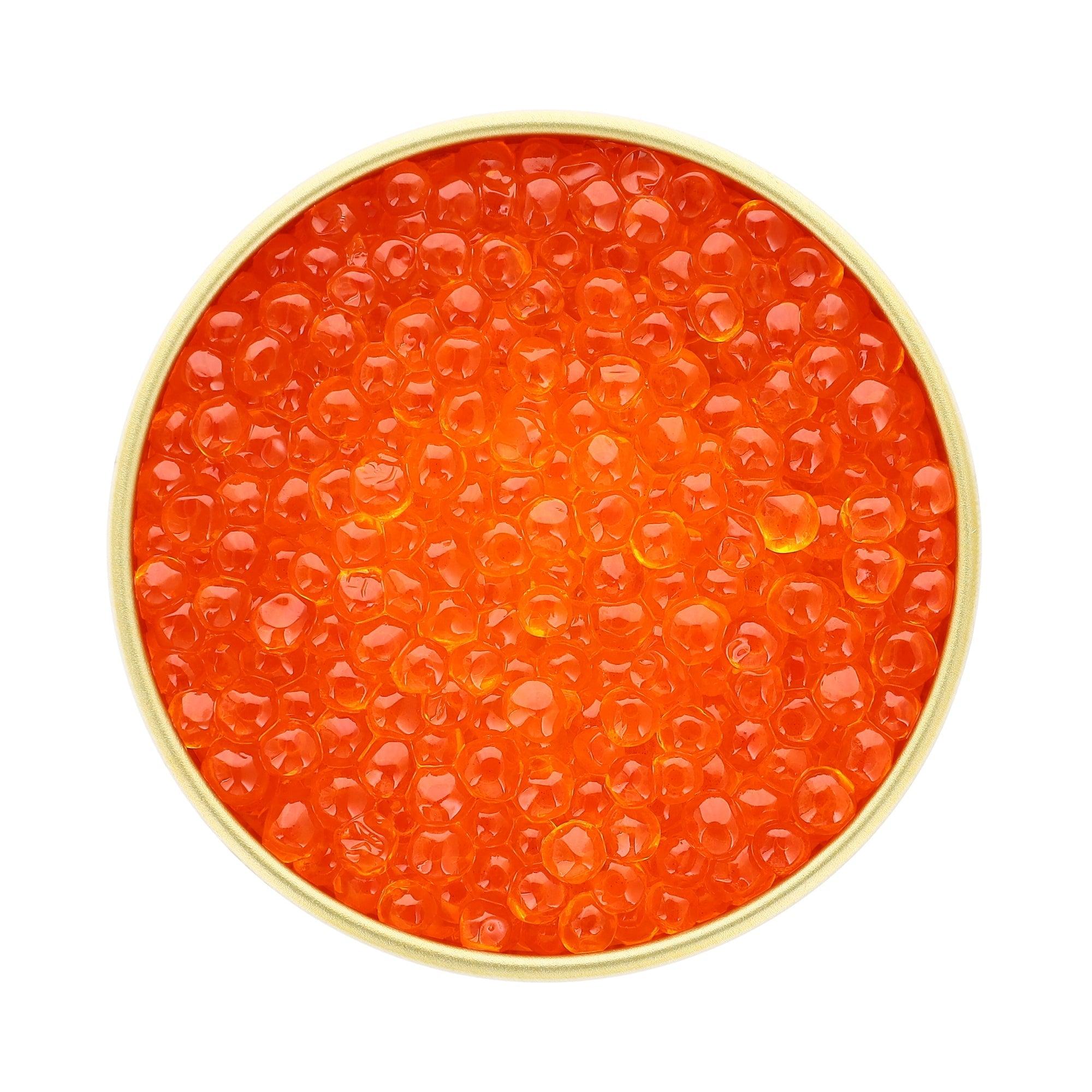 Pearl Roe Black Pearl Caviar Trout Roe, Oncorhynchus mykiss - Petrovich Caviar