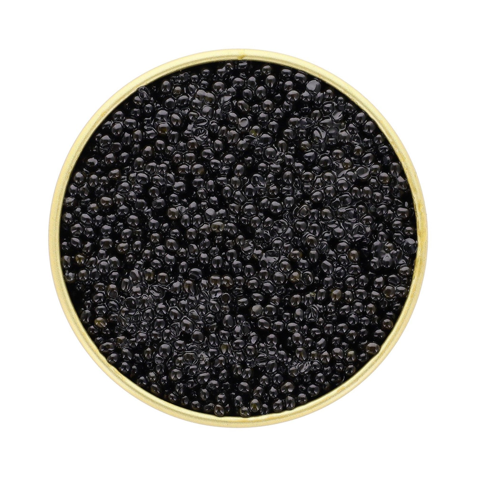small black caviar, wild with strong flavors