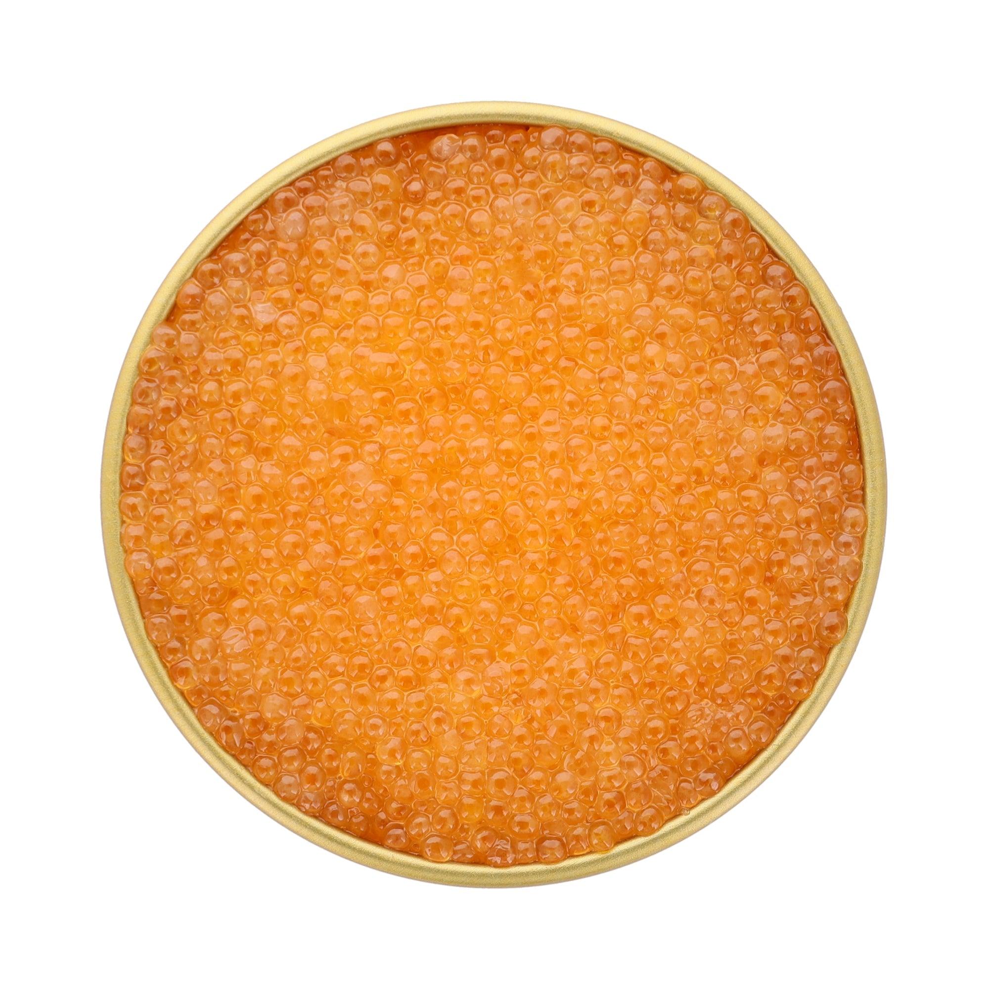 small yellow roe, perfect for plating, decoration, fishy taste