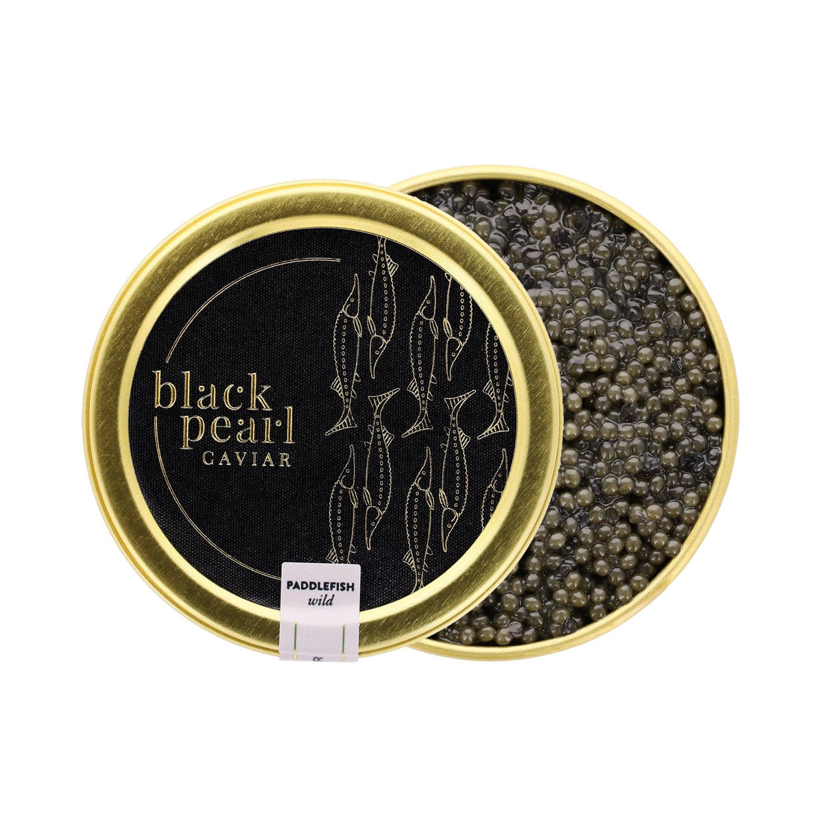 small grey caviar, creamy taste, wild, not a real esturgeon from the acipenser or huso family. 